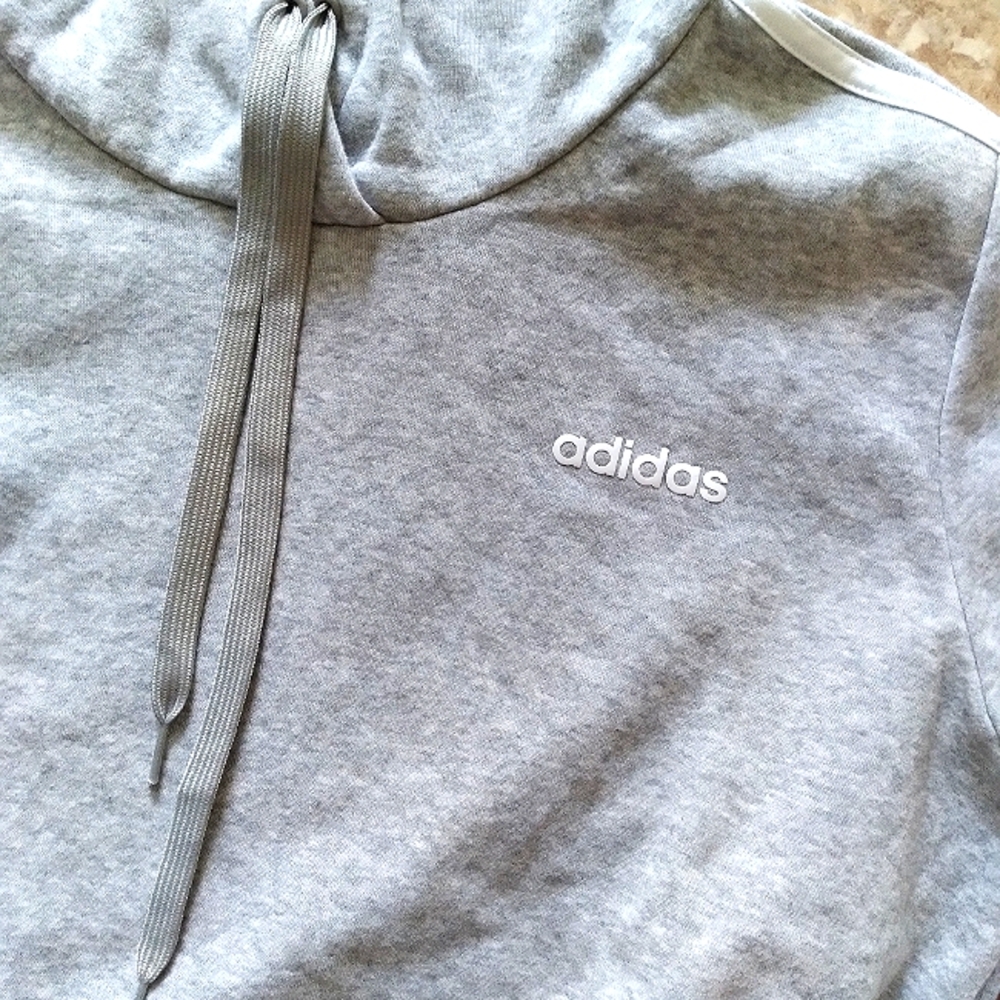Adidas Hooded Sweatshirt, size Large - Picture 2 of 8